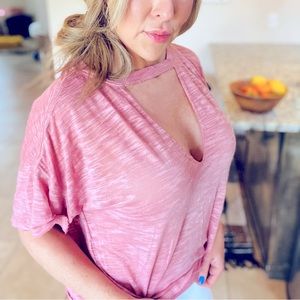 Free people tee shirt one size